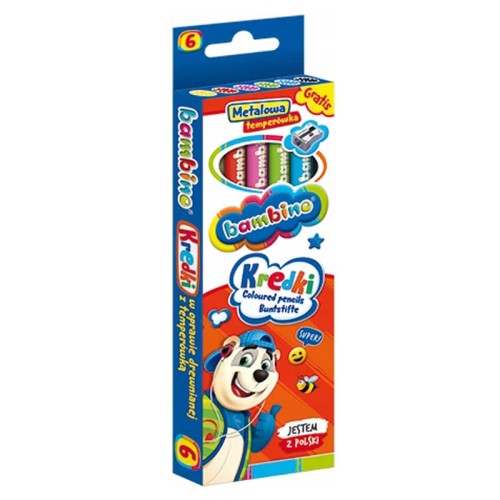 BIC Kids Supersoft Matite Colorate – Confezione Da 8 Colori Con Temperino, Mina Morbida 5.08 Mm, Fusto Triangolare Ergonomico (dai 5 Anni In Su)