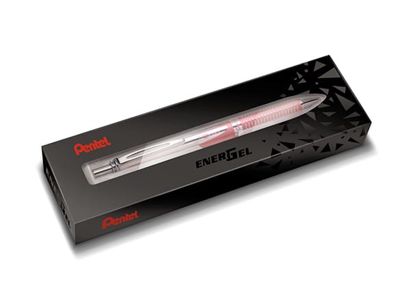 Pióro kulkowe EnerGel Pentel 0,7 mm różowe