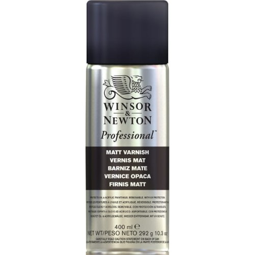 Werniks matowy  Matt Varnish Winsor & Newton - 400 ml spray