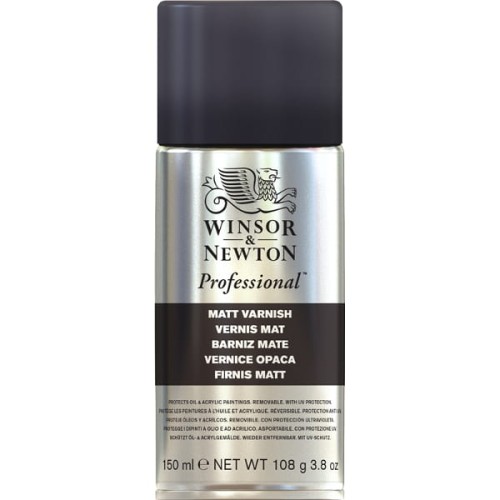 Werniks matowy Matt Varnish Winsor & Newton - 150 ml spray