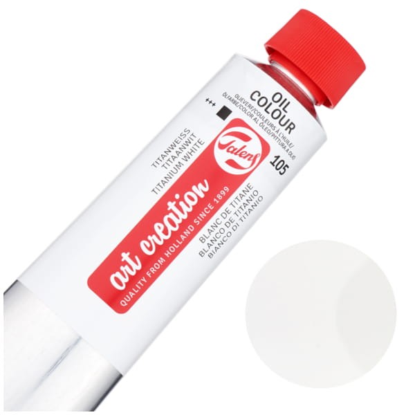 Farba olejna Art Creation 200 ml - 105 Titanium white