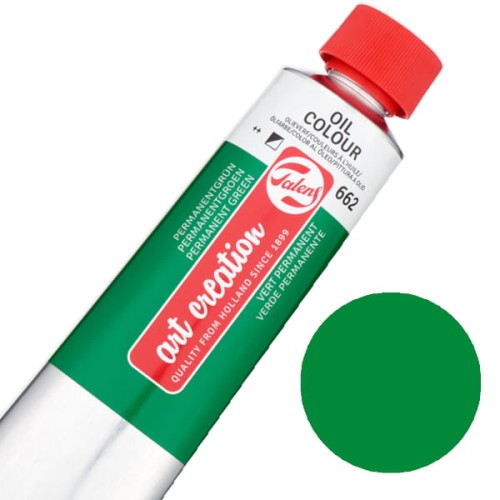 Farba olejna Art Creation 200 ml - 662 Permanent green