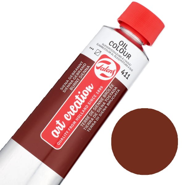 Farba olejna Art Creation 200 ml - 411 Burnt sienna