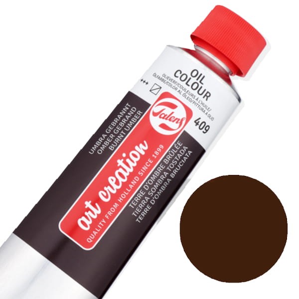 Farba olejna Art Creation 200 ml - 409 Burnt umber