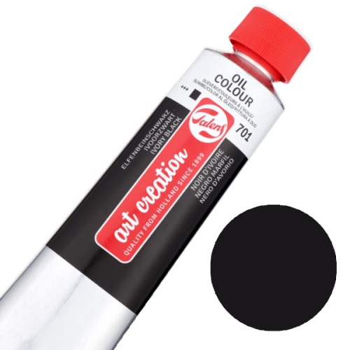 Farba olejna Art Creation 200 ml - 701 Czerń słoniowa