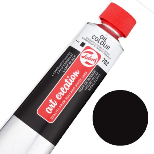 Farba olejna Art Creation 200 ml - 702 Lamp black