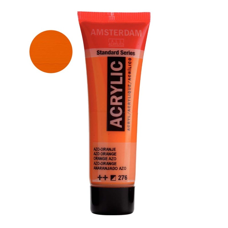 Farba akrylowa Amsterdam Acrylic 20 ml - 276 Azo orange