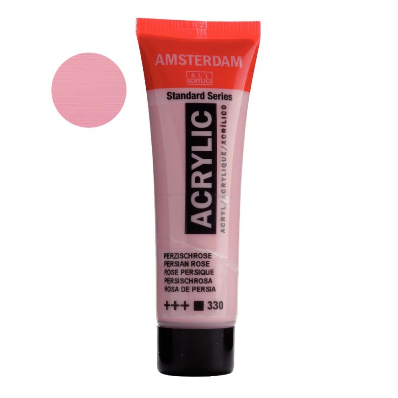 Farba akrylowa Amsterdam Acrylic 20 ml - 330 Persian rose