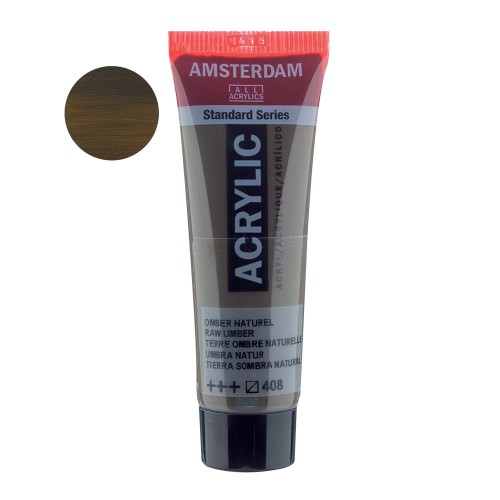 Farba akrylowa Amsterdam Acrylic 20 ml - 408 Raw umber