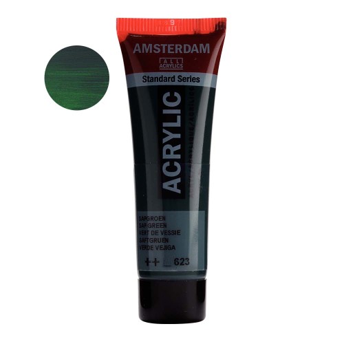 Farba akrylowa Amsterdam Acrylic 20 ml - 623 Sap green