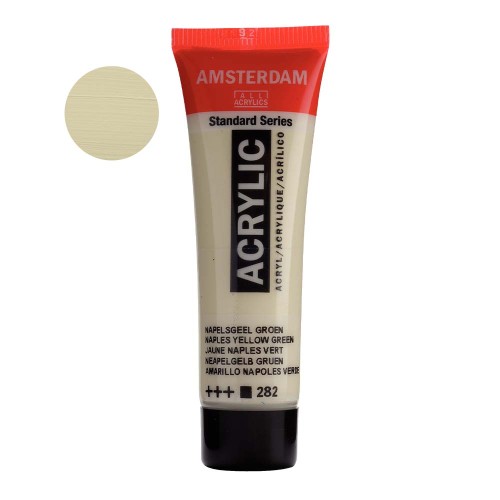 Farba akrylowa Amsterdam Acrylic 20 ml - 282 Naples yellow green