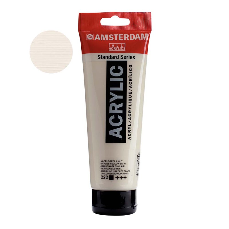 Farba akrylowa Amsterdam Acrylic 250 ml - 222 Naples yellow