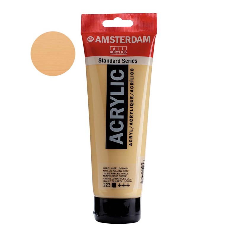 Farba akrylowa Amsterdam Acrylic 250 ml - 223 Naples yellow