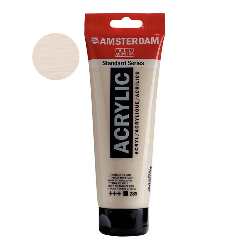 Farba akrylowa Amsterdam Acrylic 250 ml - 289 Titanum buff