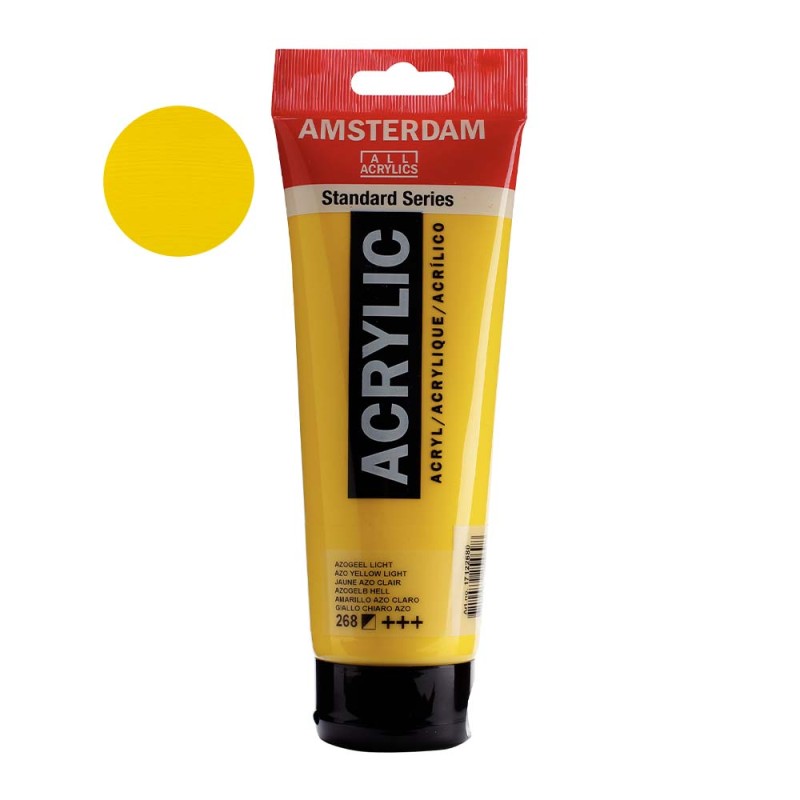 Farba akrylowa Amsterdam Acrylic 250 ml - 268 Azo yellow