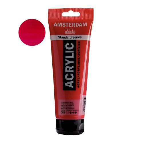 Farba akrylowa Amsterdam Acrylic 250 ml - 369 Primary magenta