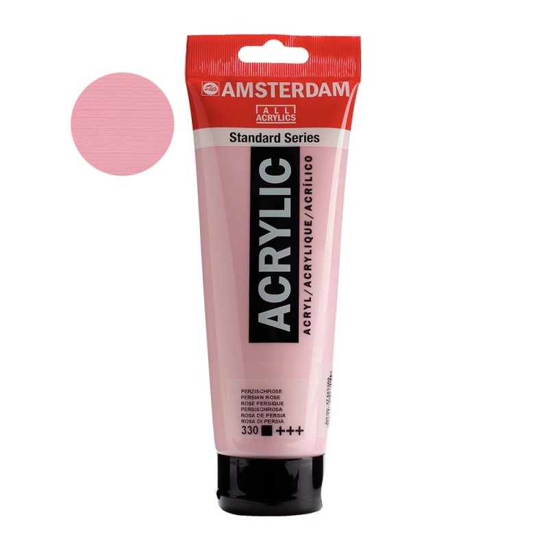 Farba akrylowa Amsterdam Acrylic 250 ml - 330 Persian rose