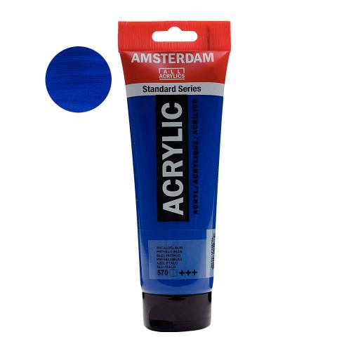 Farba akrylowa Amsterdam Acrylic 250 ml - 570 Phthalo blue
