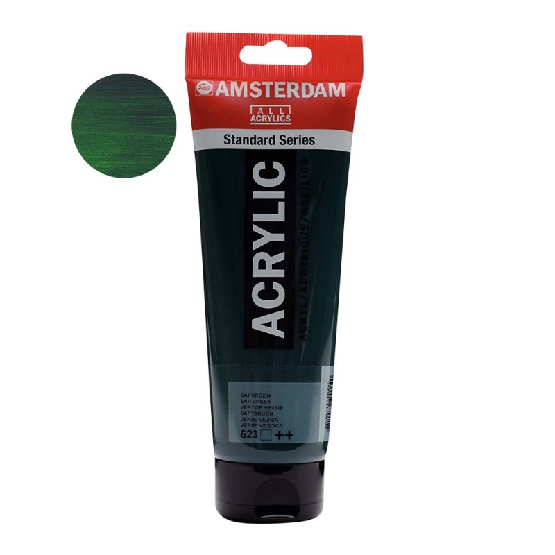 Farba akrylowa Amsterdam Acrylic 250 ml - 623 Sap green