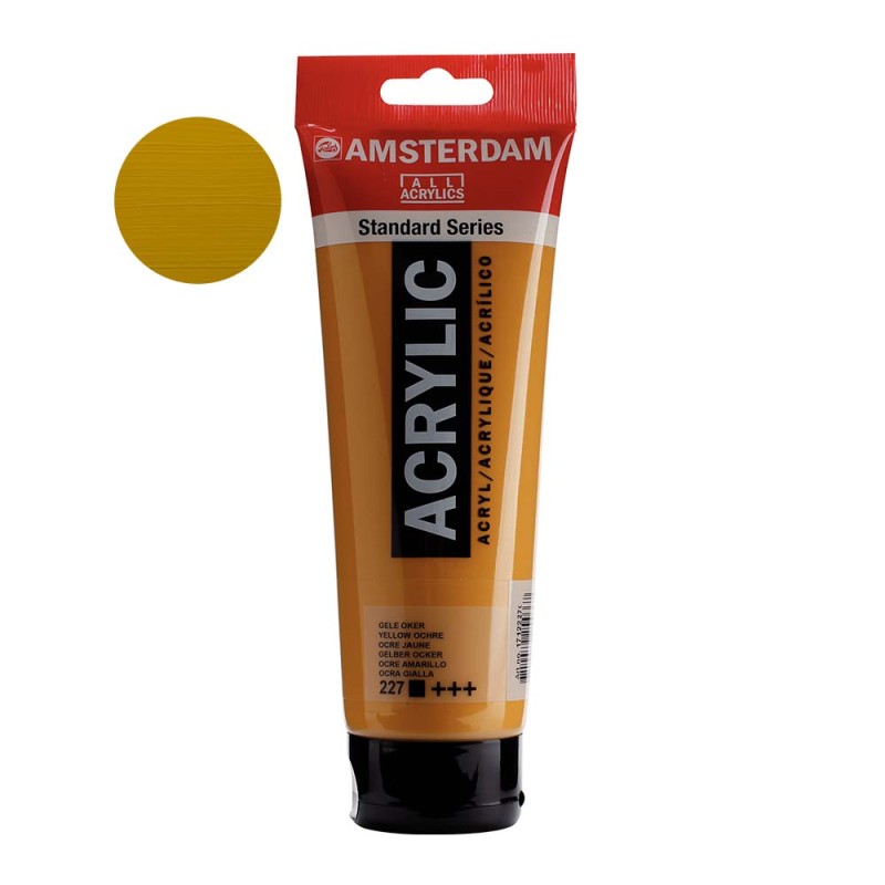 Farba akrylowa Amsterdam Acrylic 250 ml - 227 Yellow ochre