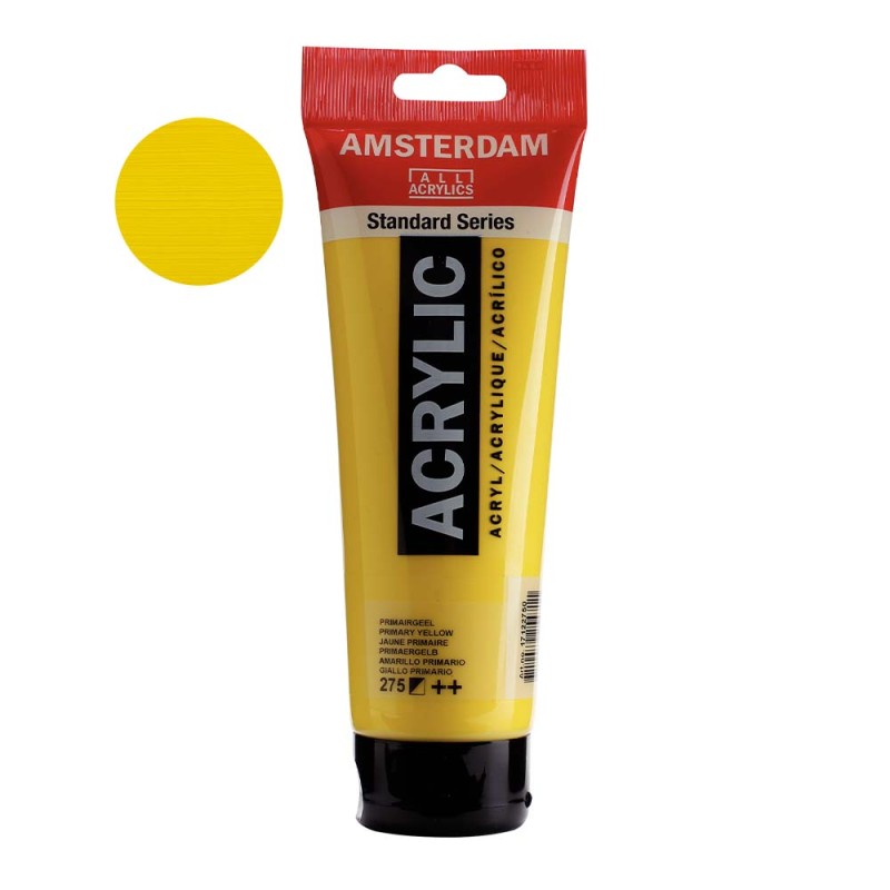 Farba akrylowa Amsterdam Acrylic 250 ml - 275 Primary yellow