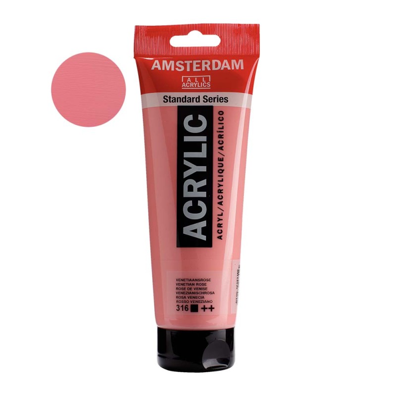Farba akrylowa Amsterdam Acrylic 250 ml - 316 Venetian rose