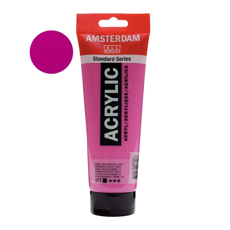 Farba akrylowa Amsterdam Acrylic 250 ml - 577 Perm. red violet