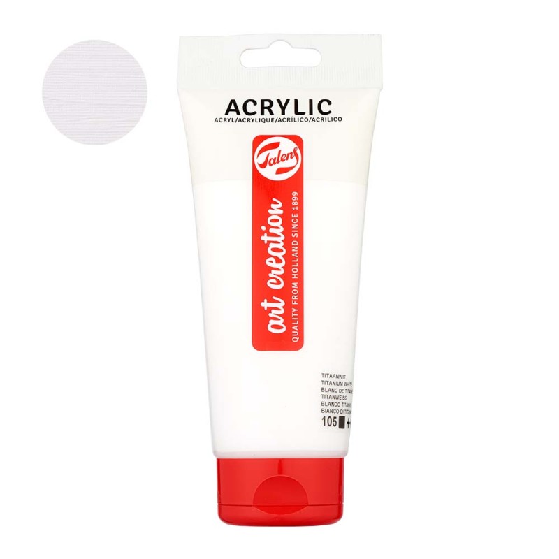Farba akrylowa Art Creation Acrylic - 105 Titanium White