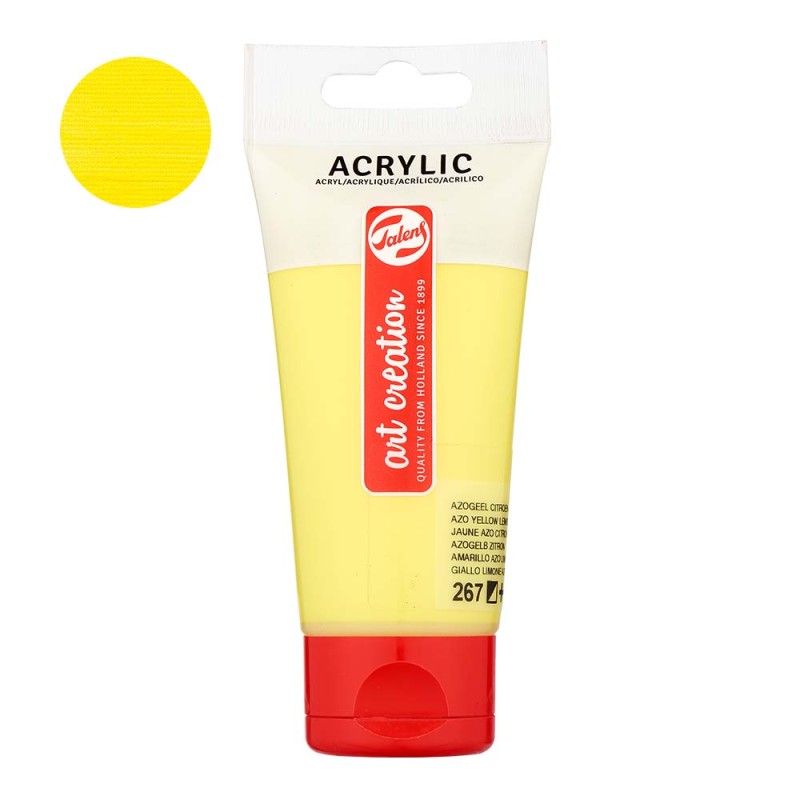 Farba akrylowa Art Creation Acrylic 200 ml - 267 Azo Yellow Lemon