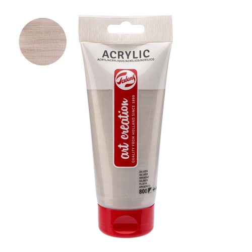 Farba akrylowa Art Creation 200 ml - 800 Silver