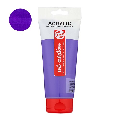 Farba akrylowa Art Creation 200 ml - 568 Permanent Blue Violet