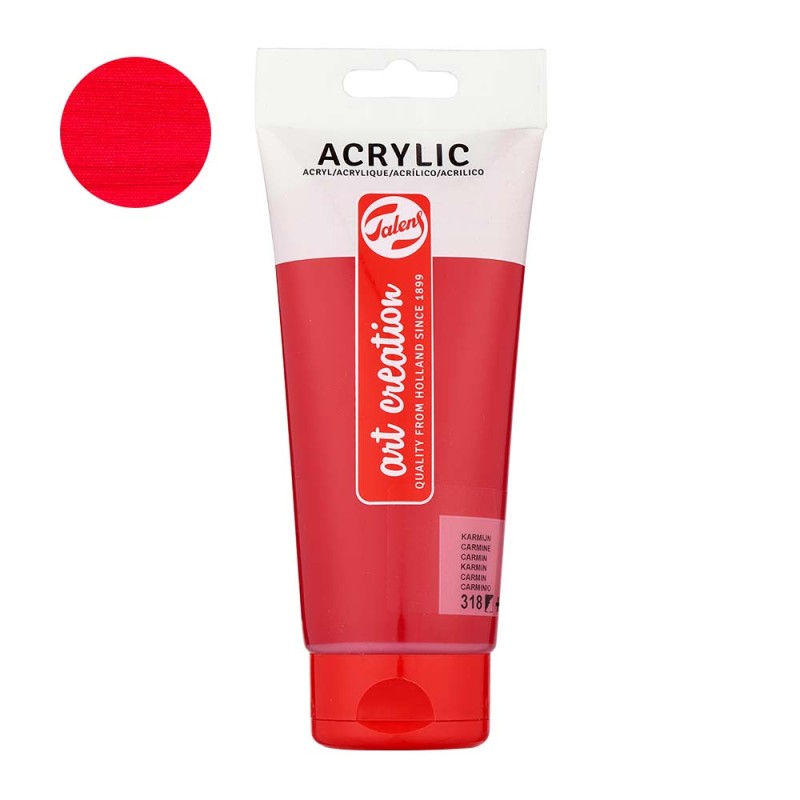 Farba akrylowa Art Creation Acrylic 200 ml - 318 Carmine