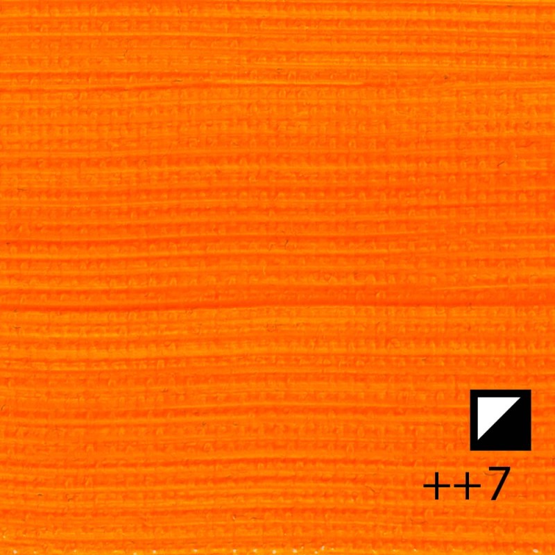 Farba akrylowa Renesans A'kryl 100 ml - 07 Żółta Pomarańczowa