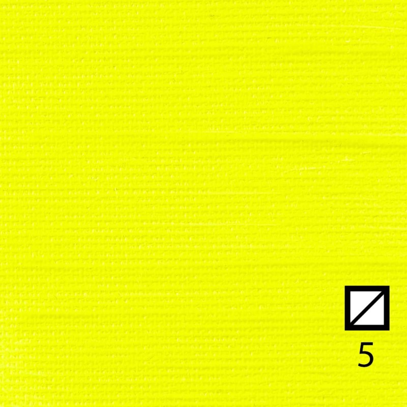 Farba akrylowa Renesans A'kryl 100 ml - 49  Żółta fluorescencyjna