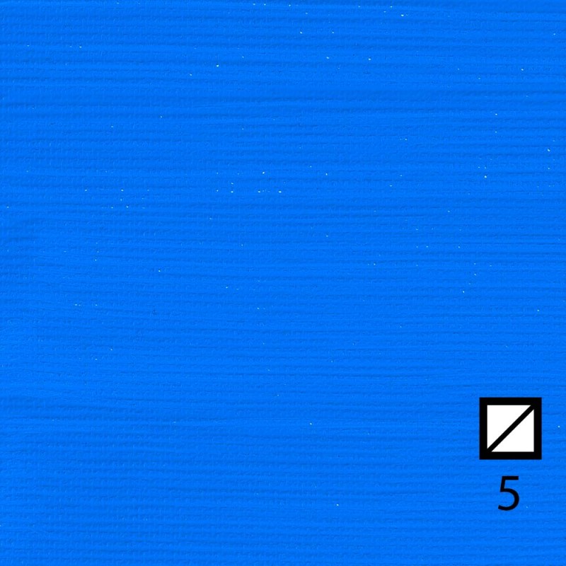 Farba akrylowa Renesans A'kryl 100 ml - 55 Błękit fluorescencyjny