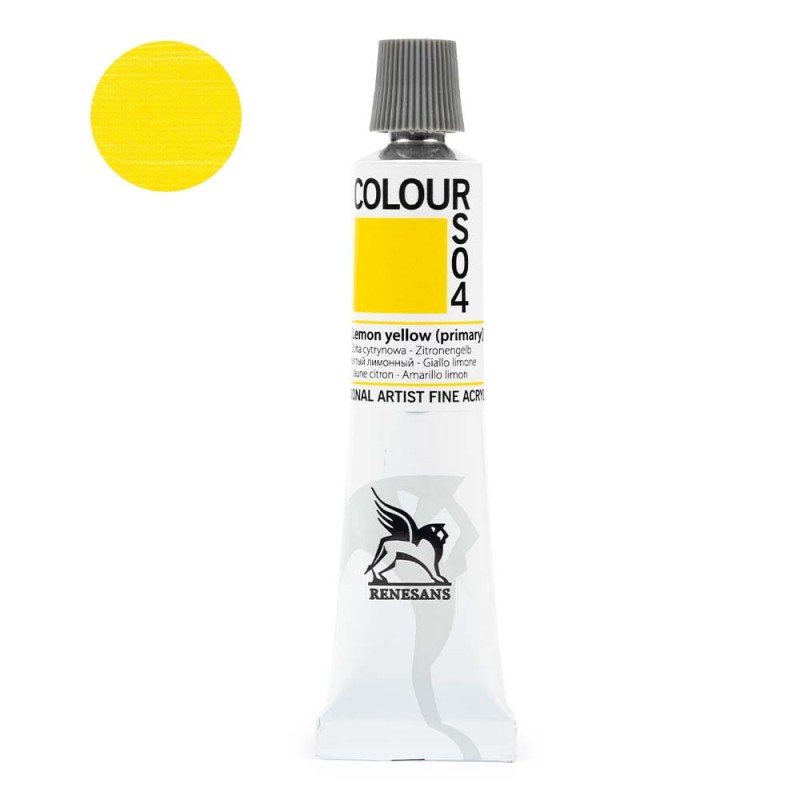 Farba akrylowa Colours 20 ml  4 brilliant yellow