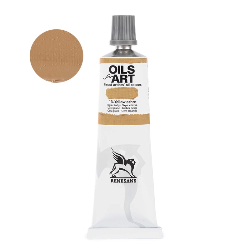 Farba olejna Renesans Olej for Art 60 ml - 13 Ochra Żółta