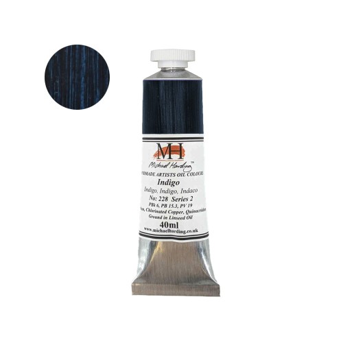Farba olejna Michael Harding 40 ml - 228 Indigo