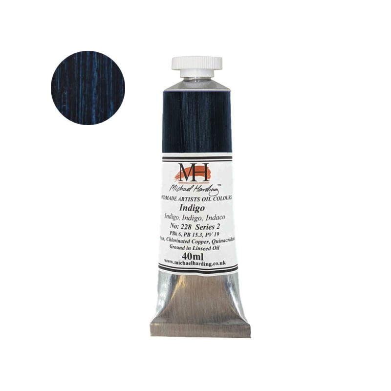Farba olejna Michael Harding 40 ml - 228 Indigo