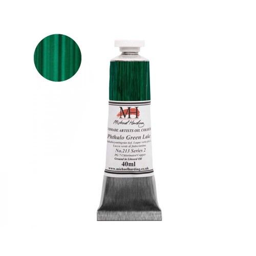 Farba olejna Michael Harding 40 ml - 213 Phthalocyan Green