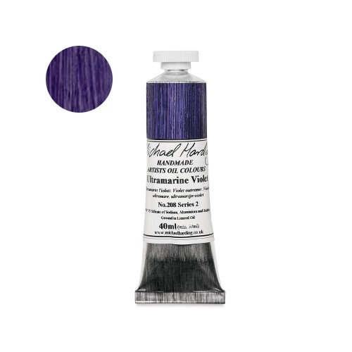 Farba olejna Michael Harding 40 ml - 208 Ultramarine Violet