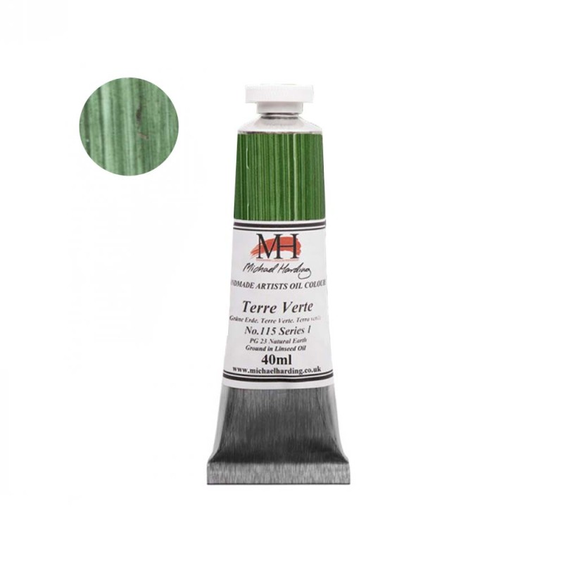 Farba olejna Michael Harding 40 ml - 115 Terre Verte