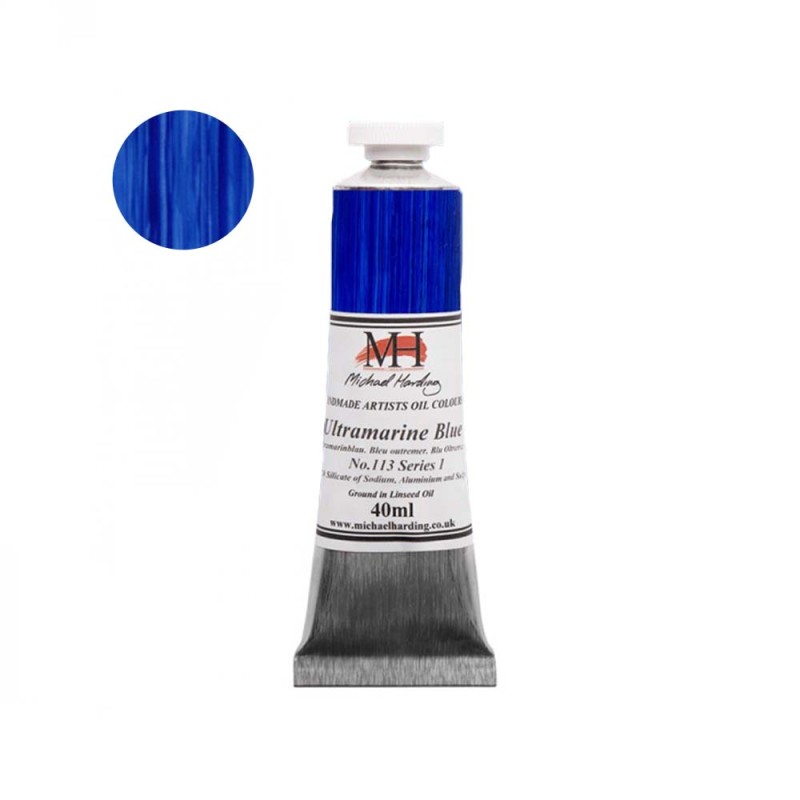 Farba olejna Michael Harding 40 ml - 113 Ultramarine Blue