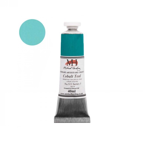 Farba olejna Michael Harding 40 ml - 513 Cobalt Teal