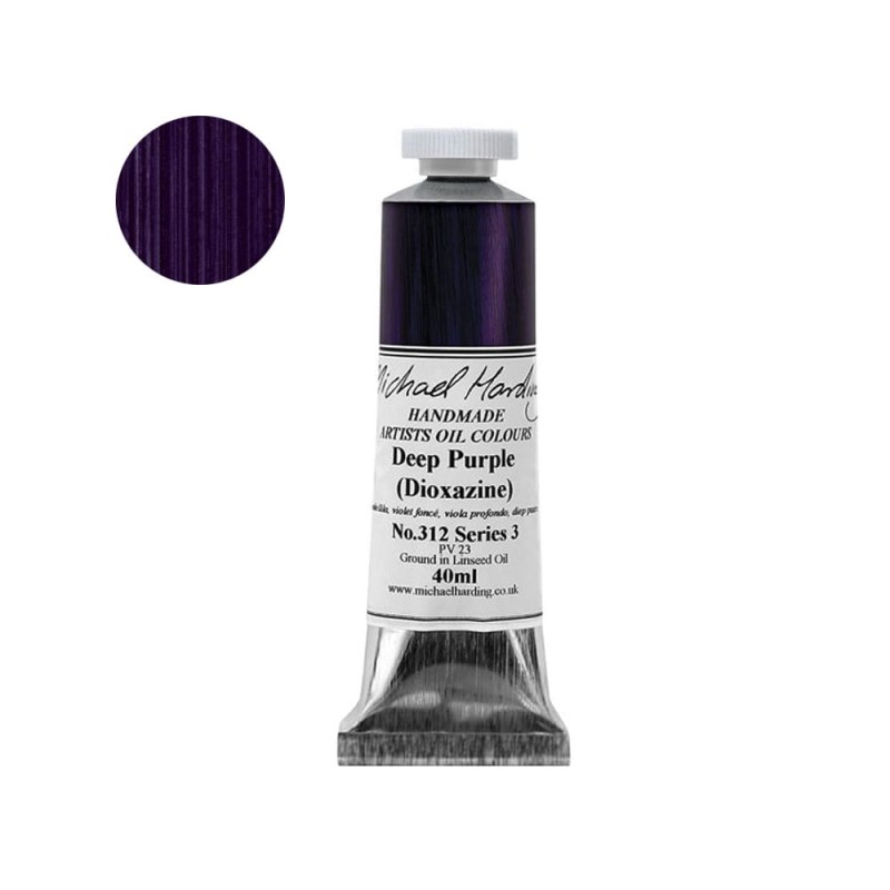 Farba olejna Michael Harding 40 ml - 312 Deep Purple