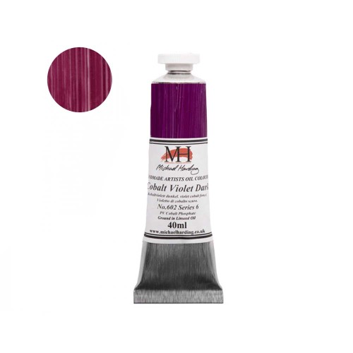 Farba olejna Michael Harding 40 ml - 602 Cobalt Violet Dark