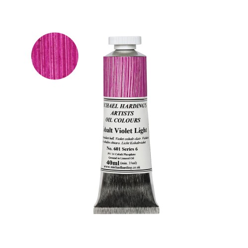 Farba olejna Michael Harding 40 ml - 601 Cobalt Violet Light