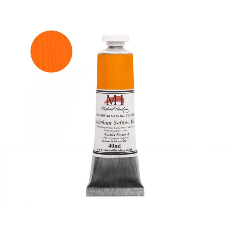 Farba olejna Michael Harding 40 ml - 404 Cadmium Yellow Deep