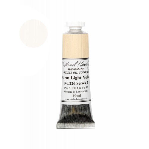 Farba olejna Michael Harding 40 ml - 226 Warm Light Yellow