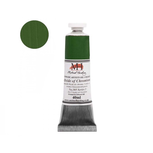 Farba olejna Michael Harding 40 ml - 305 Oxide of Chromium